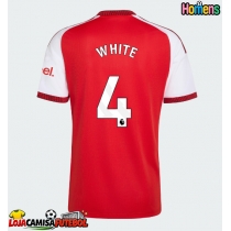 Camisa de Futebol Arsenal Ben White #4 Equipamento Principal 2026-27 Manga Curta